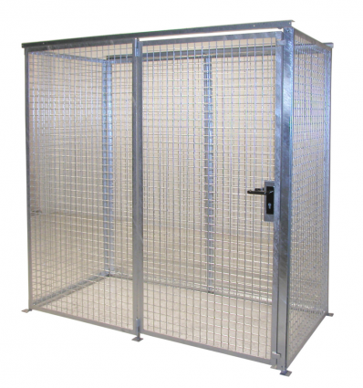 Abri pour bouteille de gaz sans toit 32 bouteilles