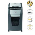 Photo : Destructeur de documents auto coupe croisée P4 300 feuilles 60 L Rexel Optimum AutoFeed+ 300X