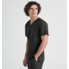 Blouse aide soignant noir homme