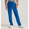 pantalon aide soignant bleu