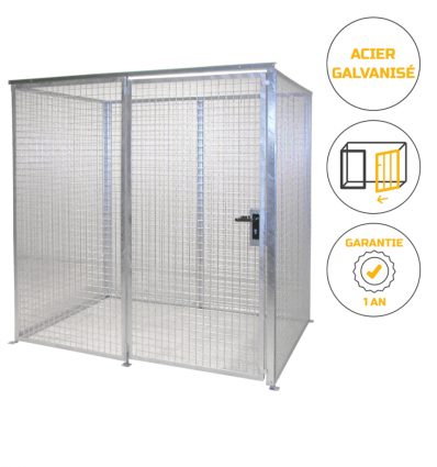 Abri pour bouteille de gaz sans toit