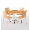Pied de table bistrot en aluminium