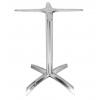 Pied de table bistrot en aluminium