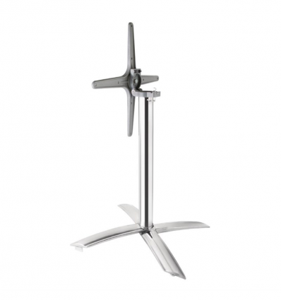 Pied de table bistrot en aluminium