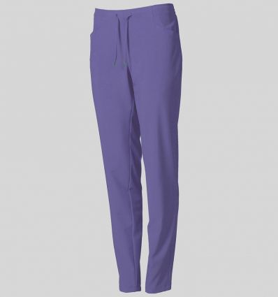 Pantalon aide soignante lilas