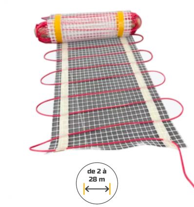 Plancher rayonnant électrique