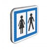 Panneau CE12 - Toilettes publiques