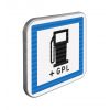 Panneau CE15c - Poste de distribution de carburant GPL