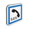Panneau CE2a - Poste d'appel d'urgence