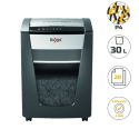 Photo : Destructeur de documents manuel coupe croisée P4 20 feuilles 30 L Rexel Momentum X420