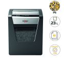 Photo : Destructeur de documents manuel coupe micro P5 10 feuilles 23 L Rexel Momentum M510