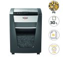 Photo : Destructeur de documents manuel coupe micro P5 15 feuilles 30 L Rexel Momentum M515