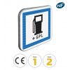 CE15c - Panneau routier poste de distribution de carburant GPL