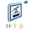 CE20a - Panneau gare de téléphérique - Pictogrammes