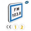 CE22 - Panneau radio dédiée à la circulation routière - Pictogrammes