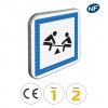 CE23 - Panneau routier jeux d'enfants - Pictogrammes