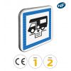CE24 - Panneau station de vidange pour caravanes - Pictogrammes
