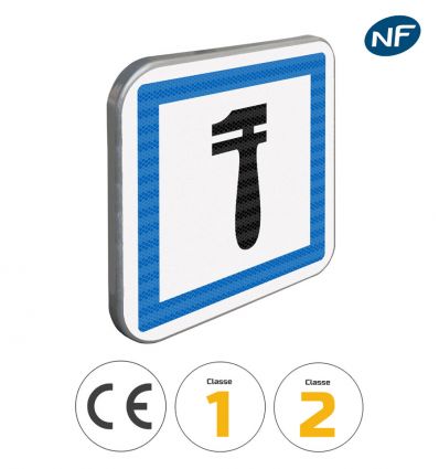 CE28 - Panneau poste de dépannage - Pictogrammes