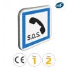 CE2a - Panneau poste d'appel d'urgence - Pictogrammes