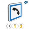 CE2b - Panneau routier cabine téléphonique - Pictogrammes