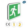 CE30a - Panneau issue de secours vers la droite - Pictogrammes