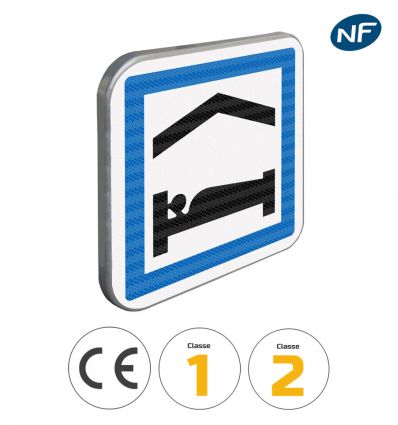 CE5b - Panneau chambres d'hôtes et gites - Pictogrammes
