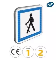 CE6a - Panneau point de départ d'un itinéraire à pied