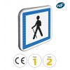 CE6a - Panneau point de départ d'un itinéraire à pied - Pictogrammes