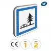 CE7 - Panneau emplacement pour pique nique - Pictogrammes