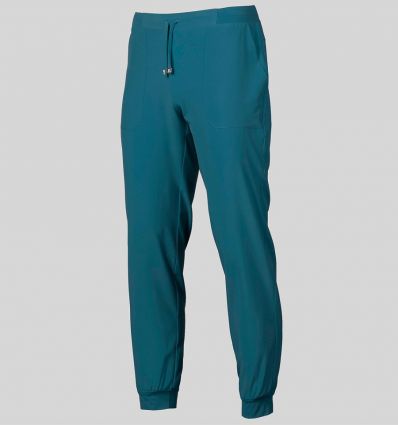 Pantalon médical infirmier bleu pétrole