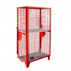 Armoire mobile bouteille de gaz 4 bouteilles rouge