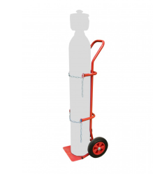Diable bouteille de gaz 200 kg roues caoutchouc