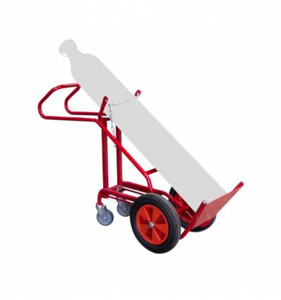 Diable porte 1 bouteille avec béquille