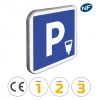 C1C - Panneau d'indication stationnement payant avec pictogrammes de classes et normes