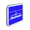 C7 - Panneau d'indication d'arrêt de tramway