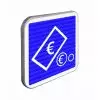 C64C2 - Panneau paiement automatique par pièces et billets