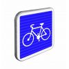 C113 - Panneau d'indication d'une piste conseillée et réservée aux cycles