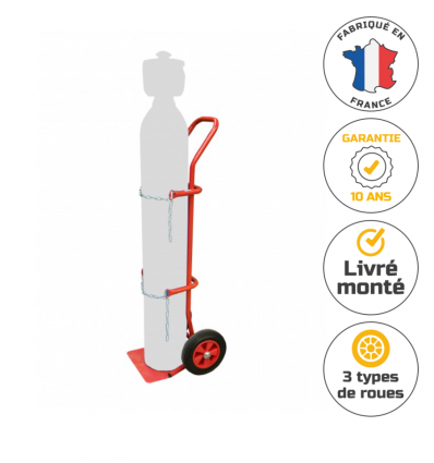 Diable bouteille de gaz 200 kg