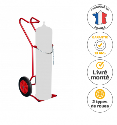 Diable bouteille de gaz 250 kg