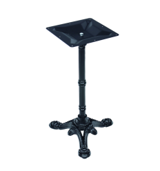 Pied de table de terrasse en fonte