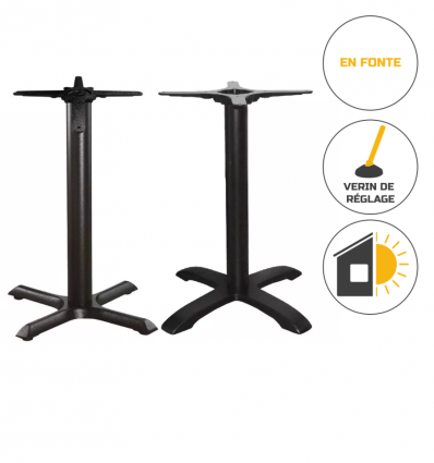 Pied de table Bolero en fonte 8,5 kg
