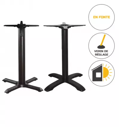 Pied de table Bolero en fonte 8,5 kg