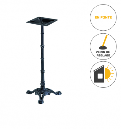 hauteur de 108 cm mange debout en fonte style parisien
