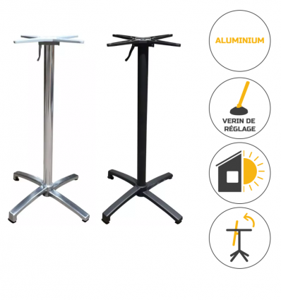 pied de table mange debout hauteur de 108 cm