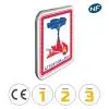C3 - Panneau Attention au Feu