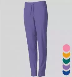 Pantalon médical femme couleur