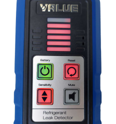 Commandes du détecteur de fuite de fluide frigorigène