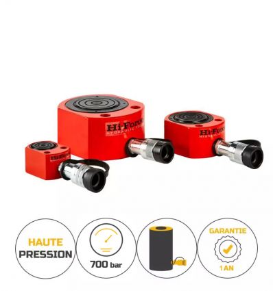 	Déclinaisons de vérins hydrauliques haute pression