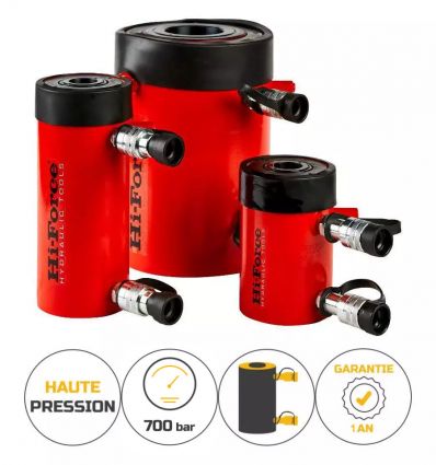 Vérin hydraulique 700 bars creux
