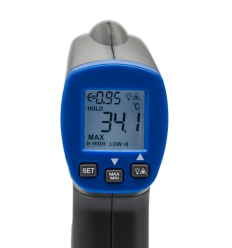 Écran rétroéclairé thermomètre laser professionnel